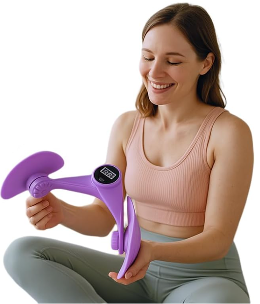 EJERCITADOR MUSCULAR KEGEL DE PELVIS Y PIERNAS CON REGULADOR DE FUERZA
