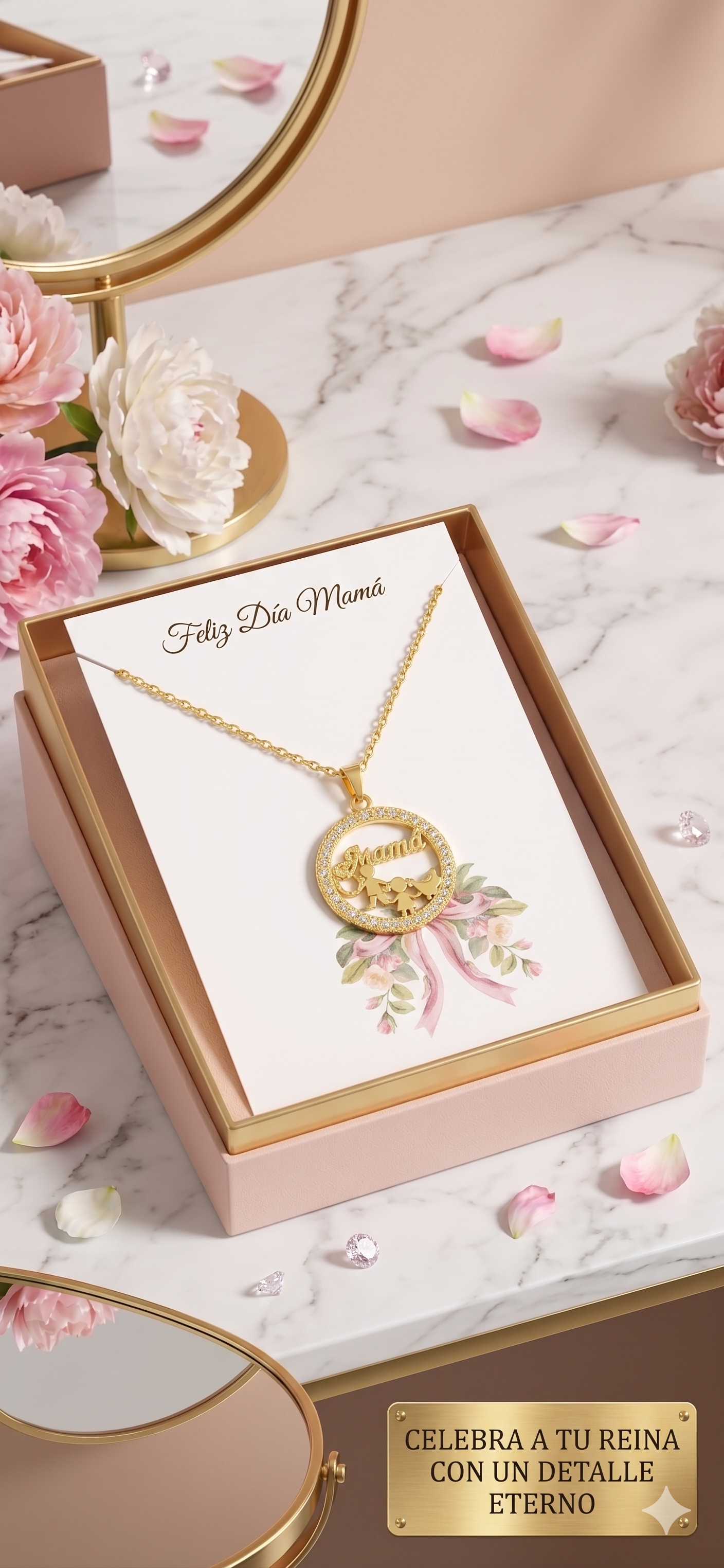 COLLAR SIEMPRE CONTIGO MADRE