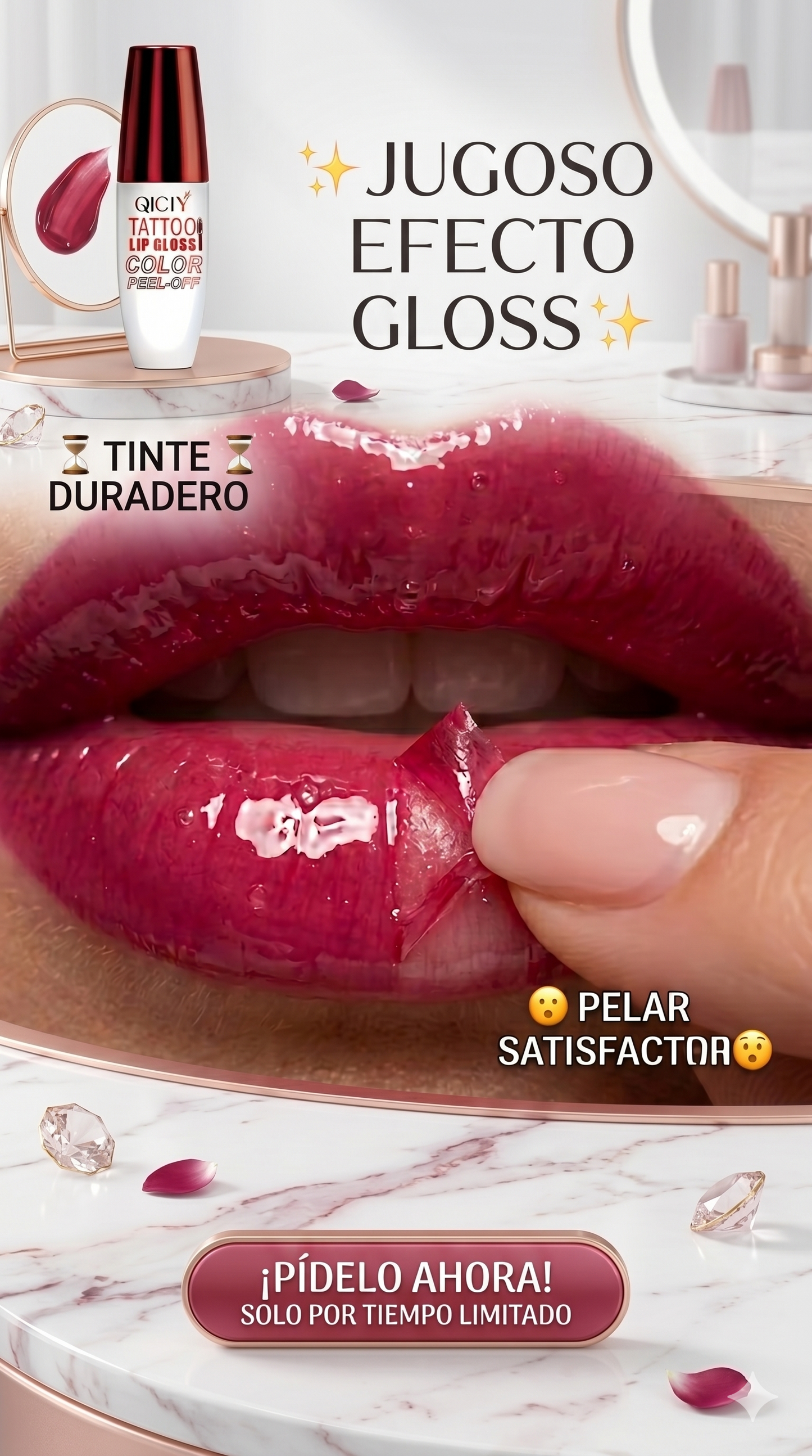 Labial Efecto Lip Gloss
