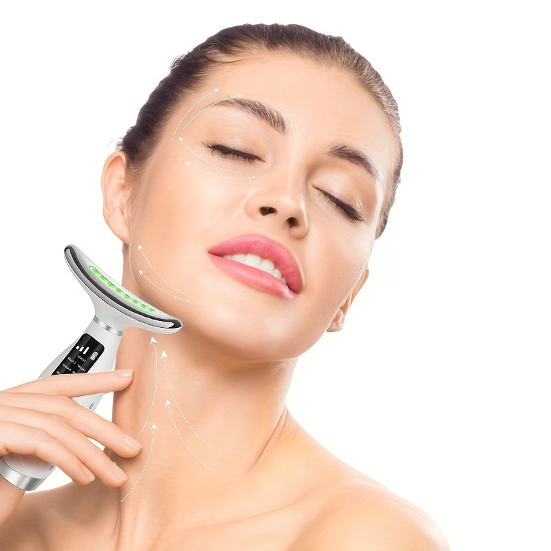 ✨ Masajeador Rejuvenecedor Facial con Luces LED